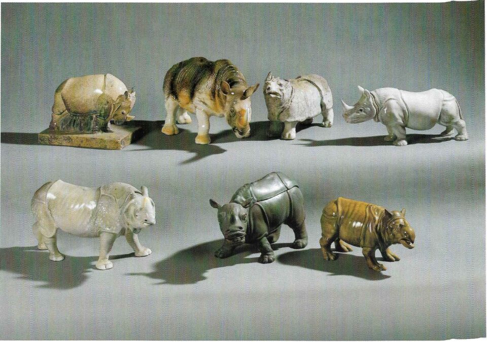 Porcelain sculptures