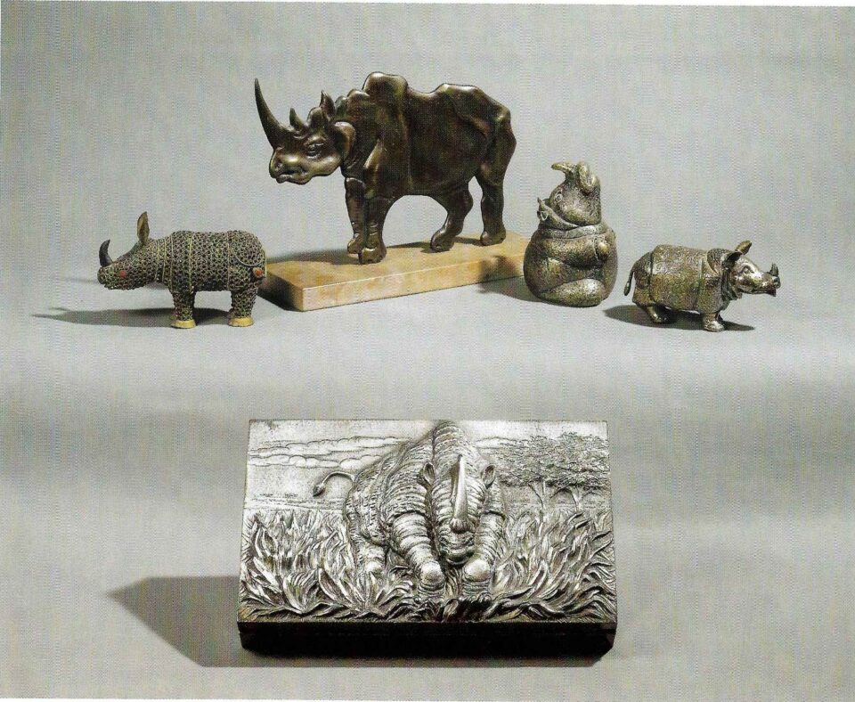 Silver sculptures