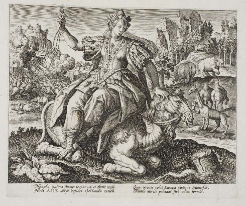 Collaert allegory of Asia