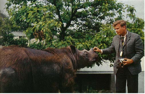 H.G. Klös with Betina