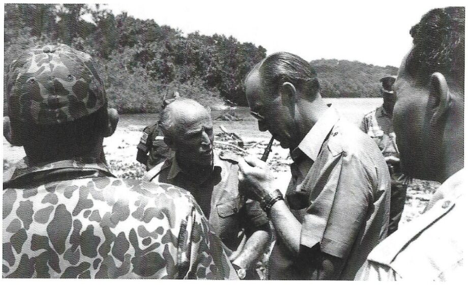 Prince Bernhard and Rudolf Schenkel