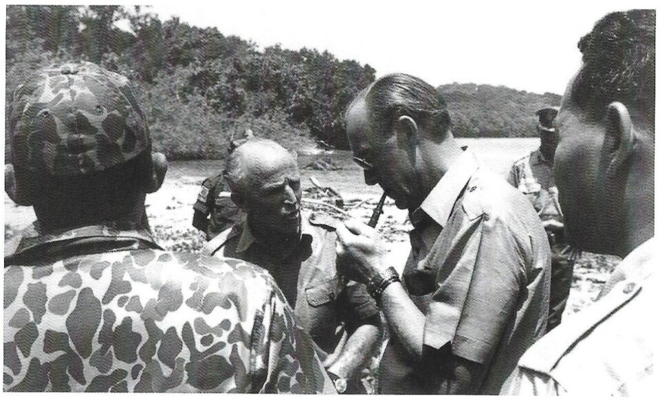 Prince Berrnhard and Rudolf Schenkel