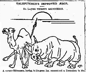 Thirsty Rhinoceros 1888