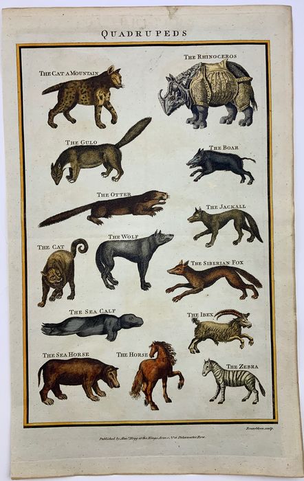 English Quadrupeds from 1785