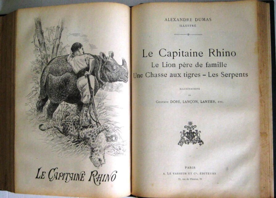 Dumas 1873 Capitaine Rhino