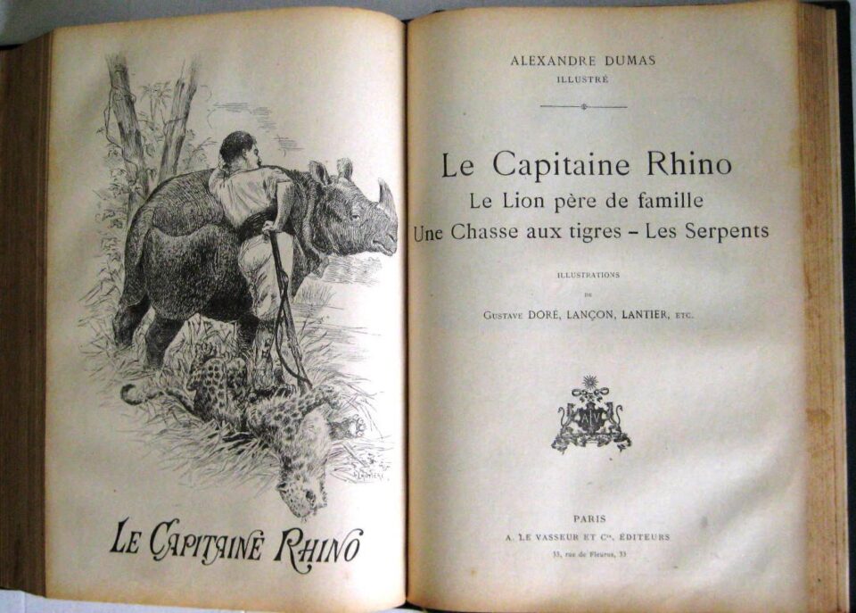Dumas 1873 Capitaine Rhino