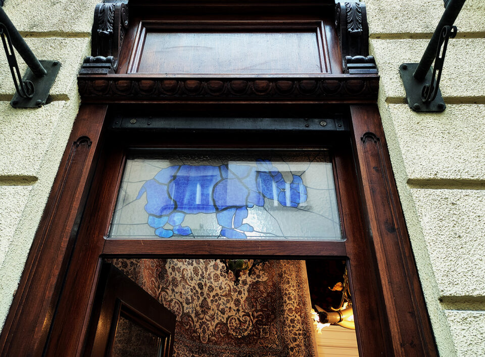 The “Galerija antikvarnica Rhino” in Belgrade, Serbia