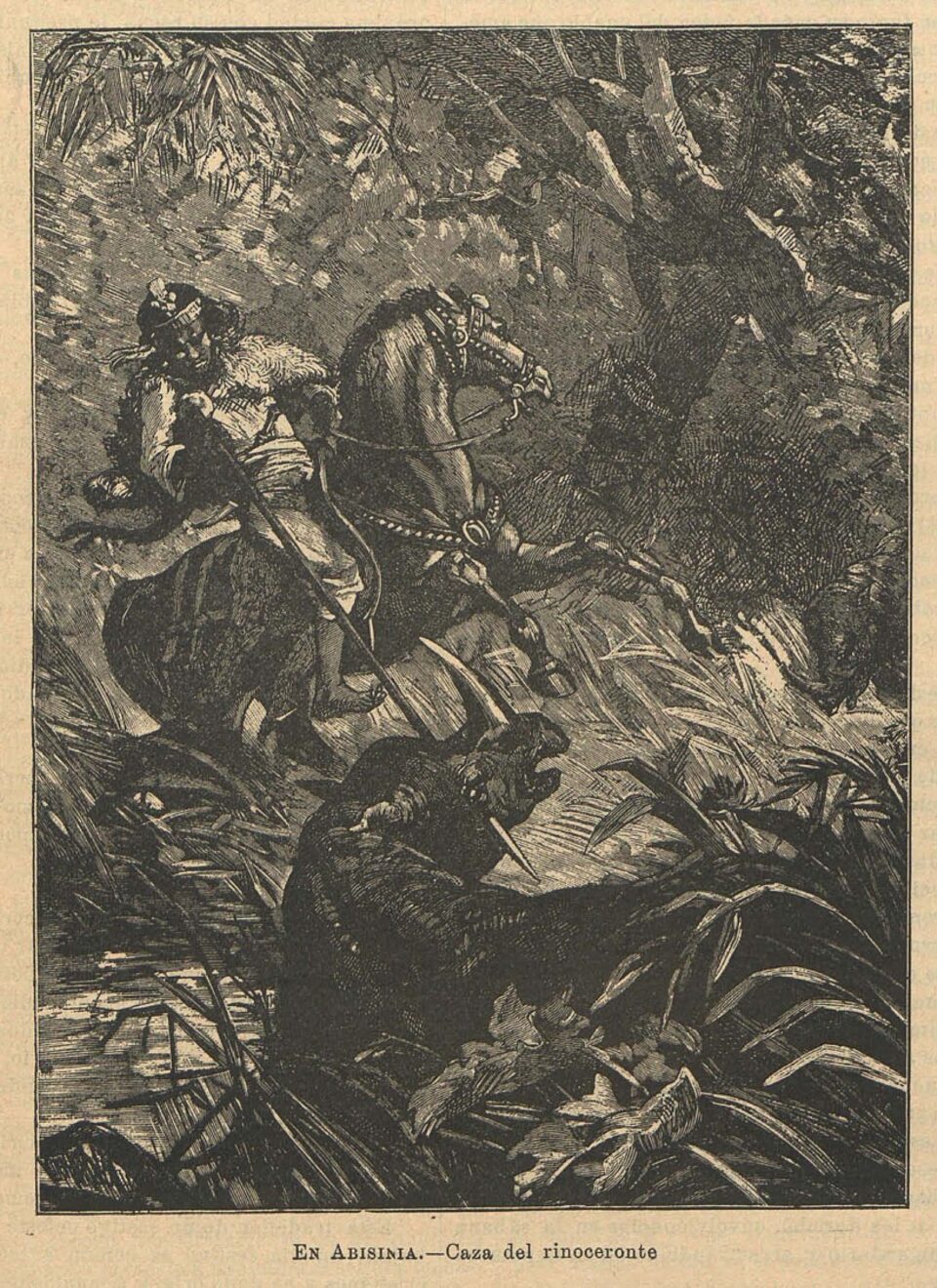 Caza del Rinoceronte