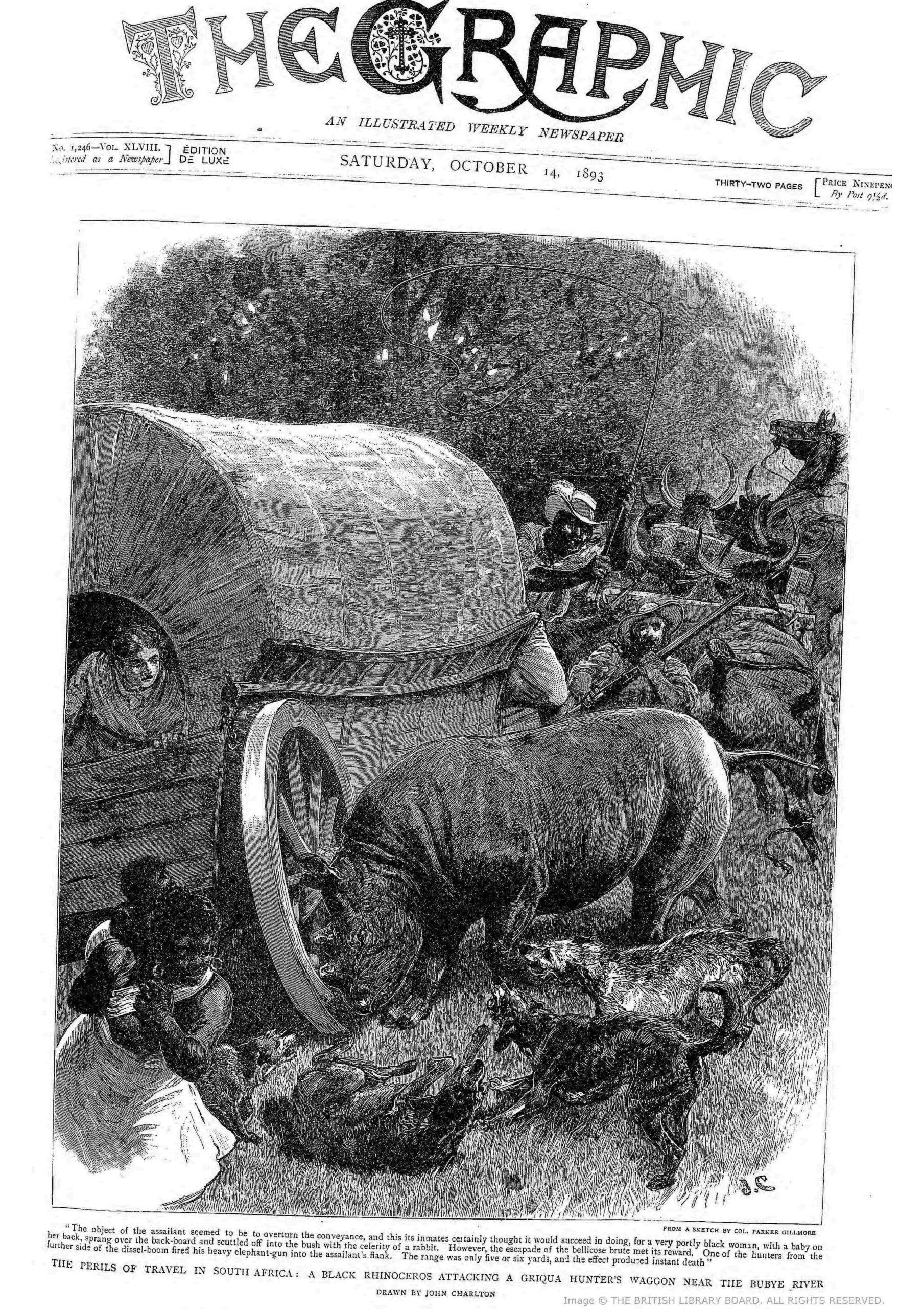 Attack on Griqua Waggon
