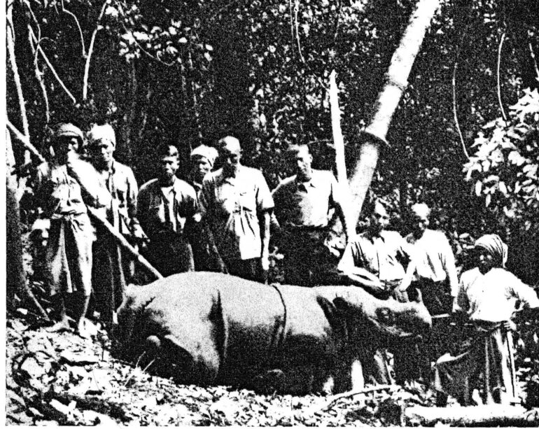 Schwe-u-Daung Game Sanctuary 1930