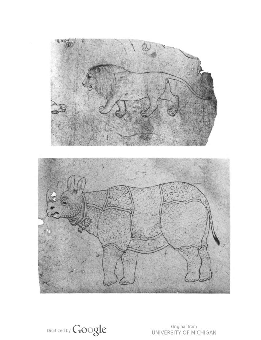 Rhinoceros with 3 bells