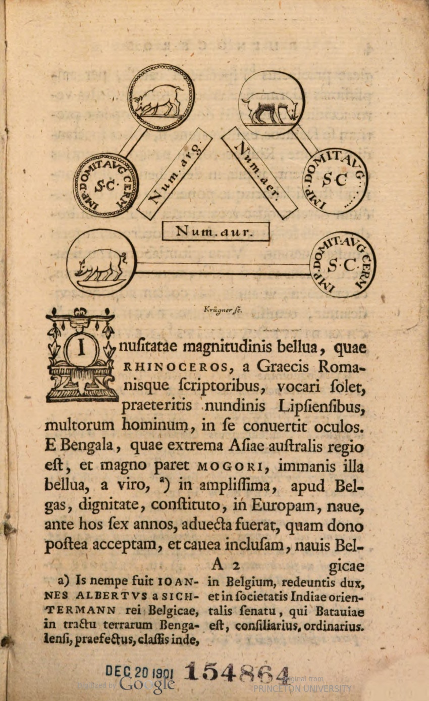 Roman coins 1747