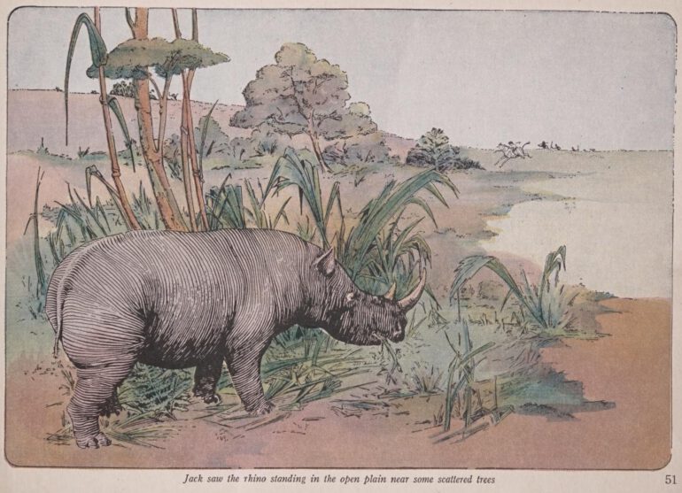 Jack Jingling and rhino 51