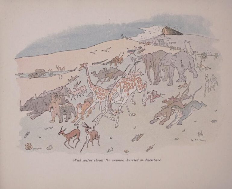 Disembarking from the Ark