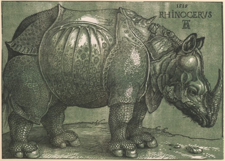 Durer woodcut after 1620