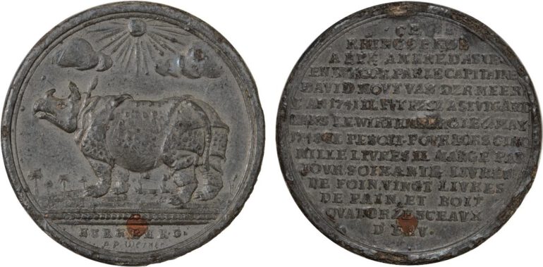 Medal of Clara 1748