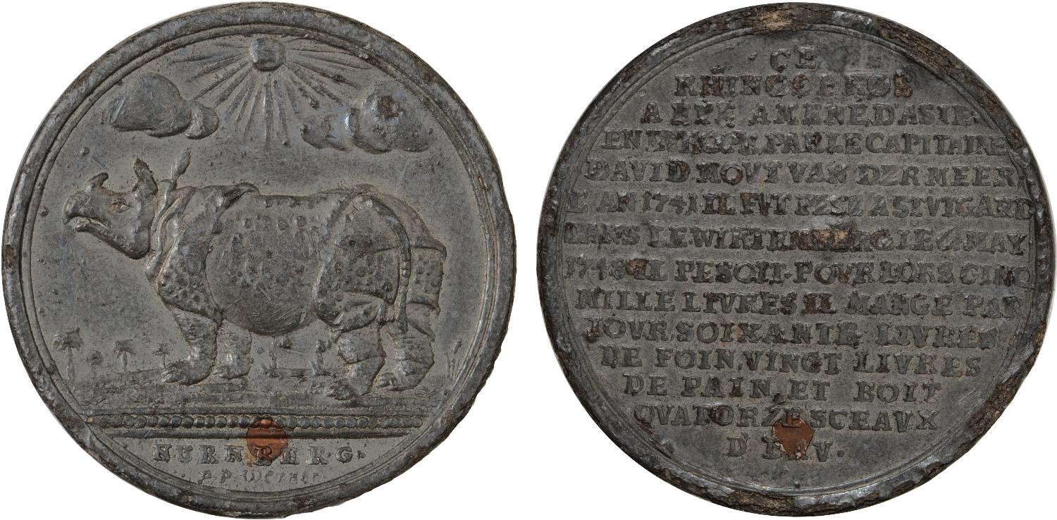Medal of Clara 1748