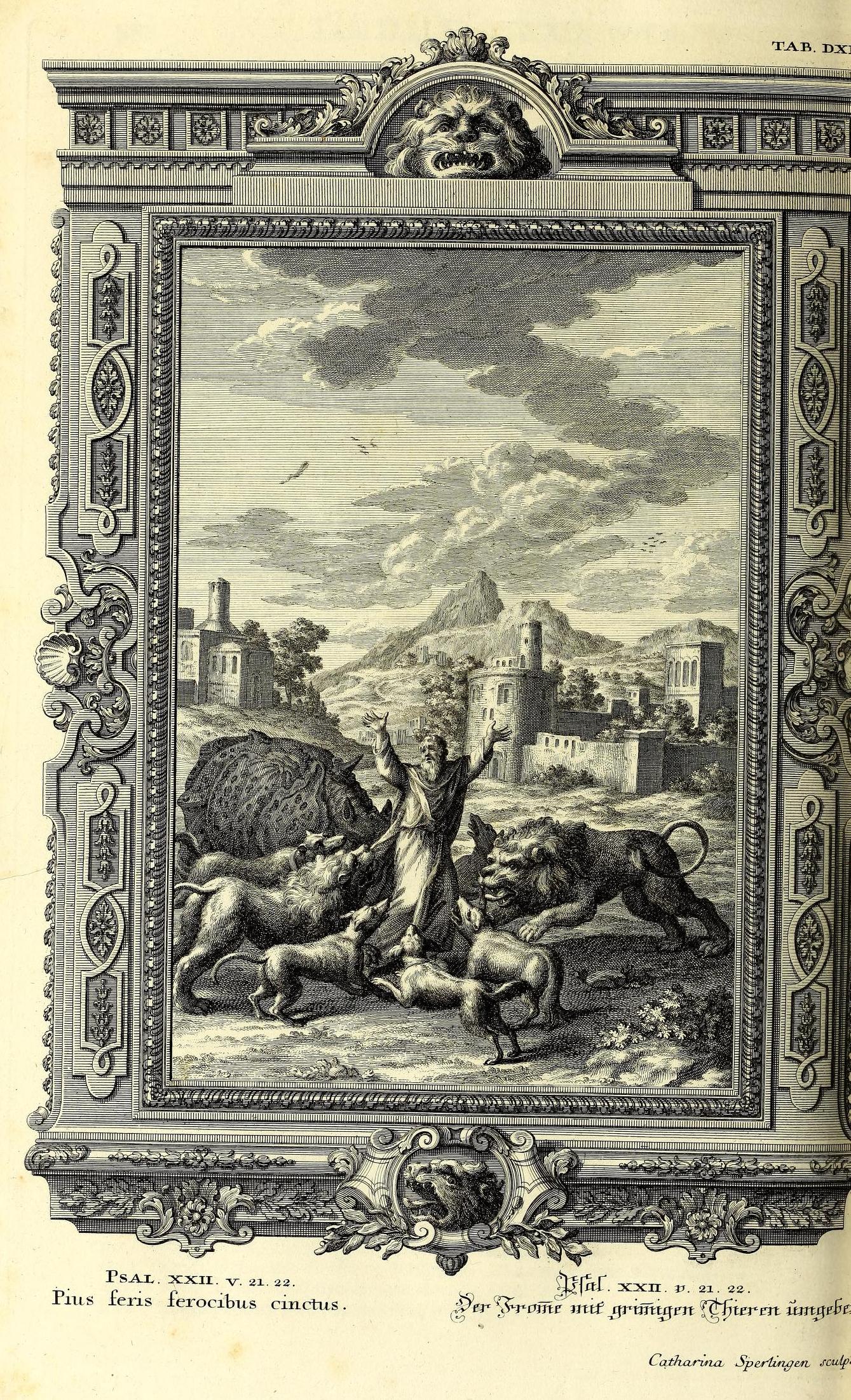 Scheuchzer Physica Sacra pl. 542