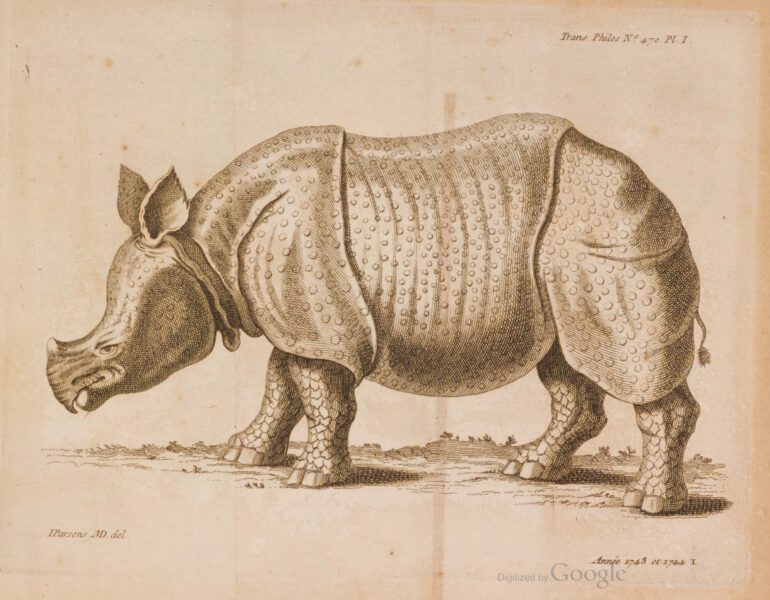 Parsons 1760 French plate 1