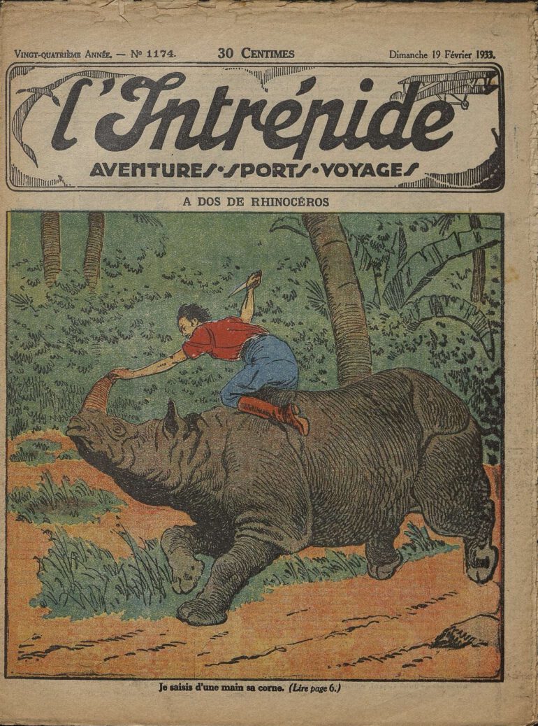 On the back of a rhino in Trengganu