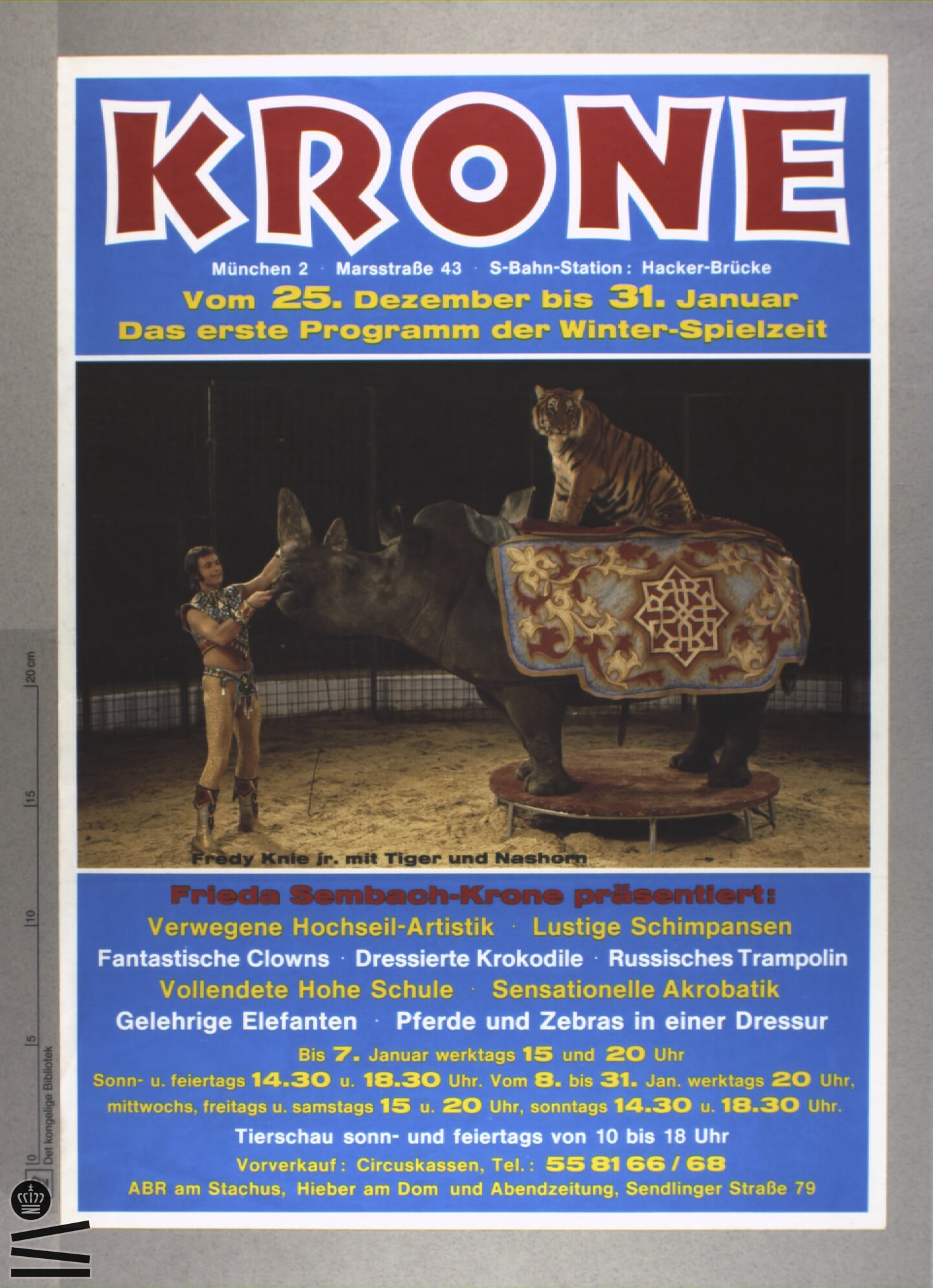Circus Krone 1981