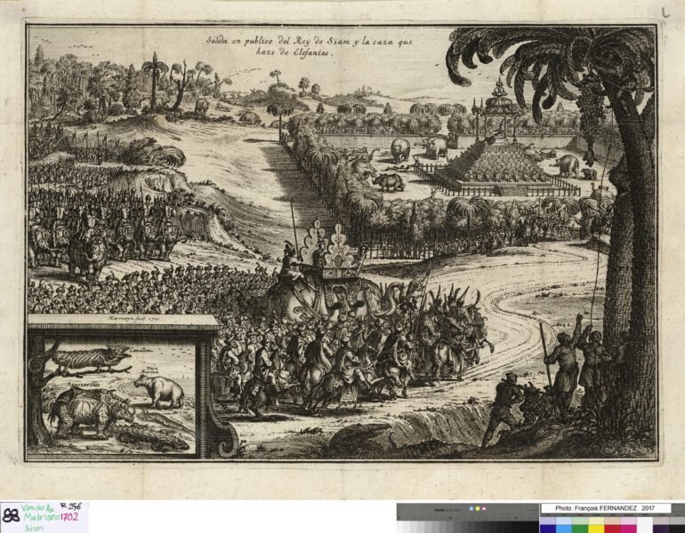 The court of Siam 1701