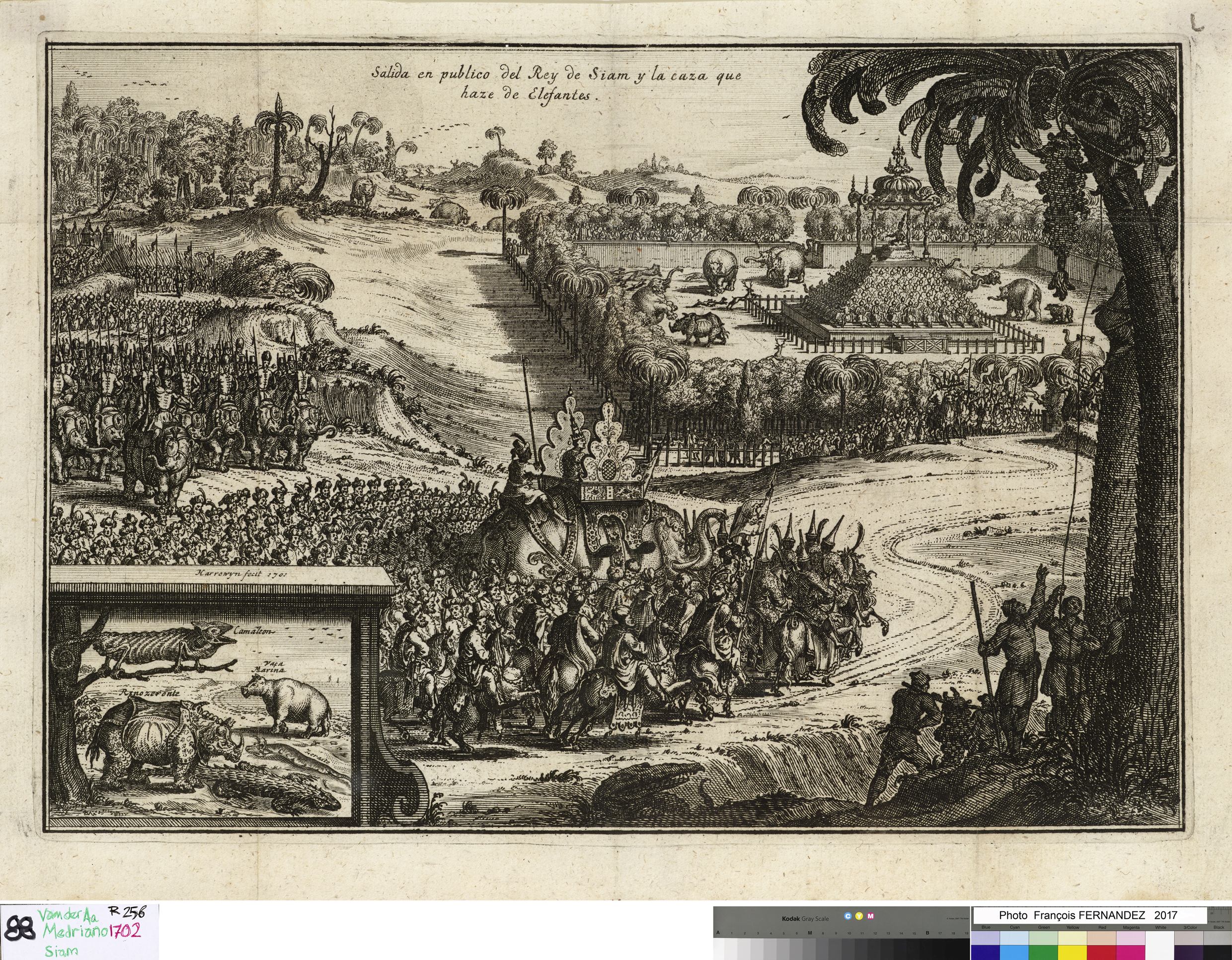 The court of Siam 1701