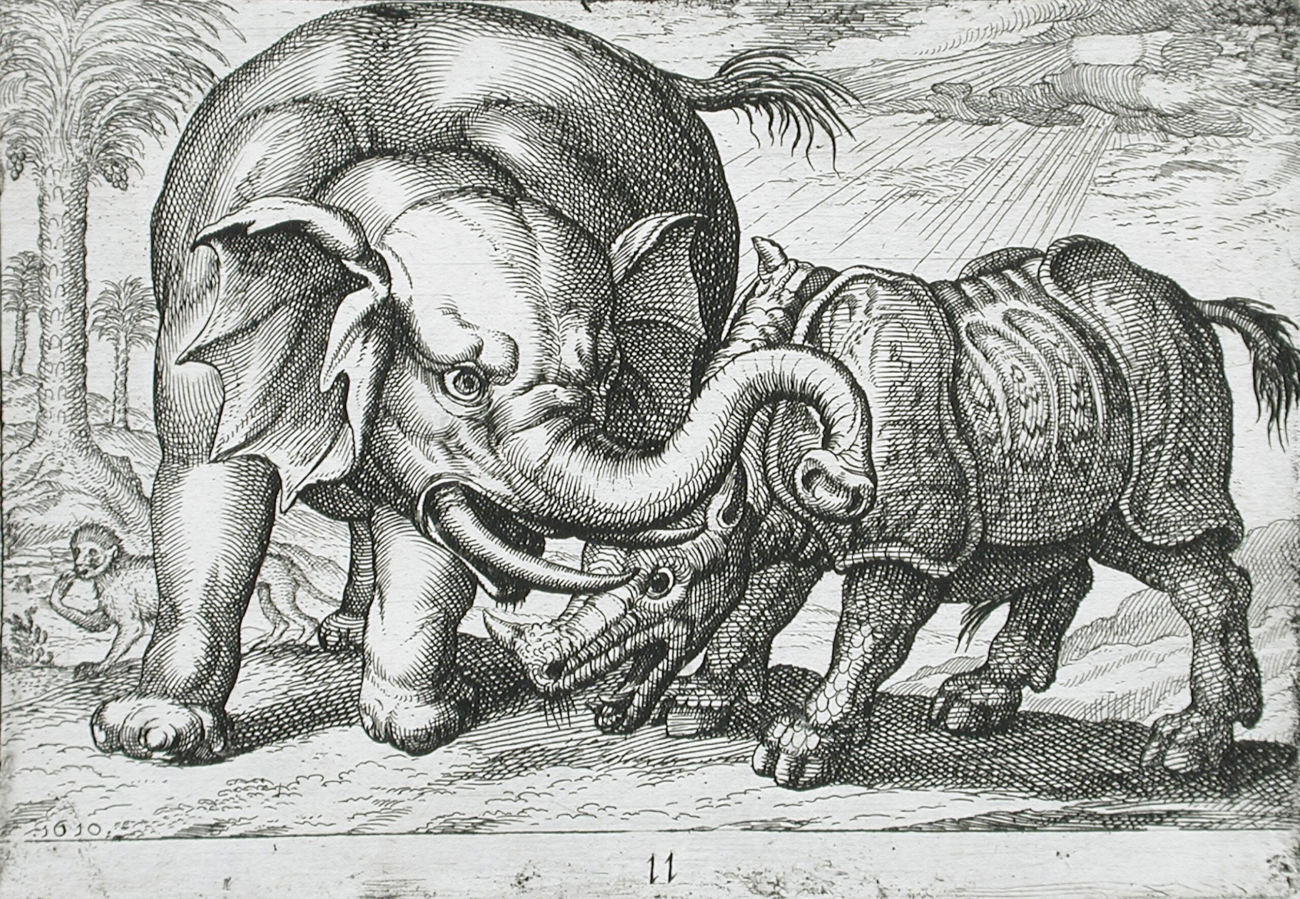 Tempesta Battling Animals