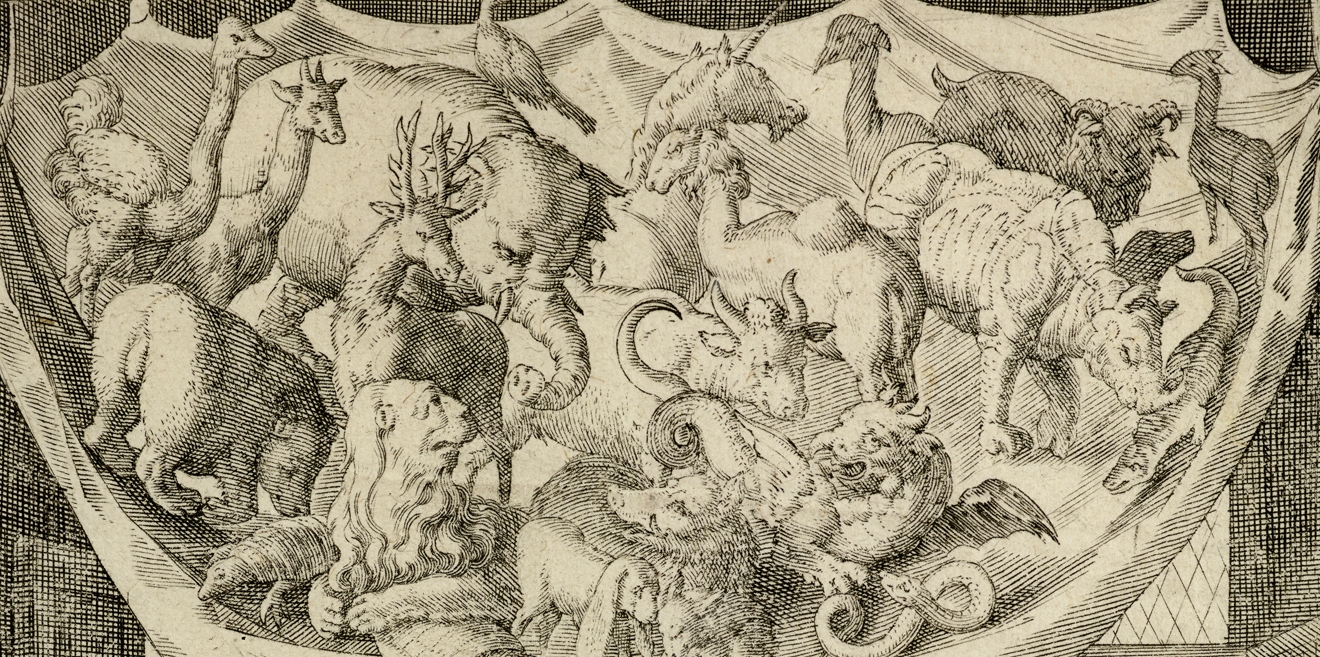 Detail of unclean beasts 1590