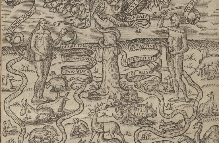 Rhino in Garden of Eden 1616