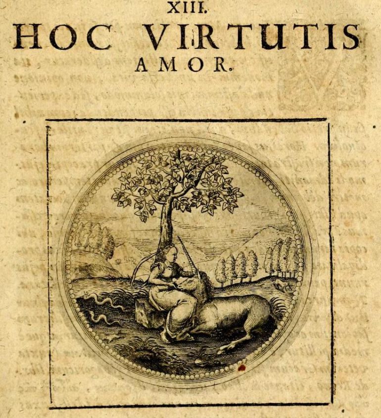 Camerarius 1654 Unicorn