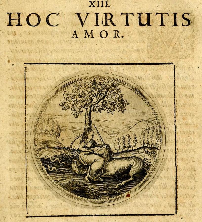 Camerarius 1654 Unicorn