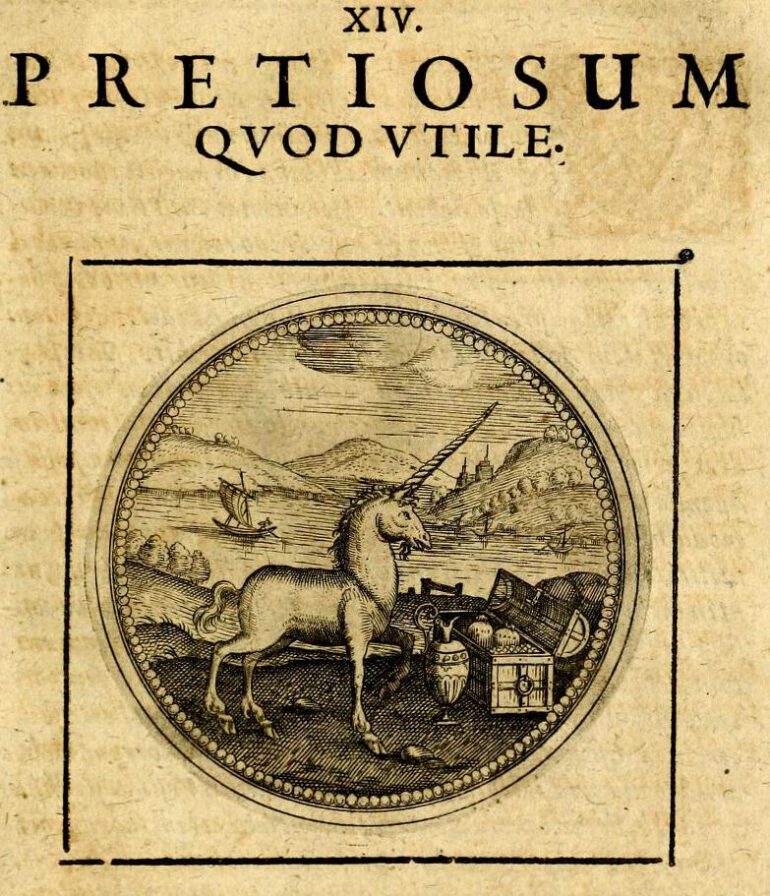 Camerarius 1654 Unicorn