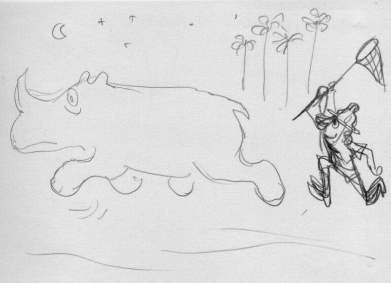 Smits – Man behind rhino