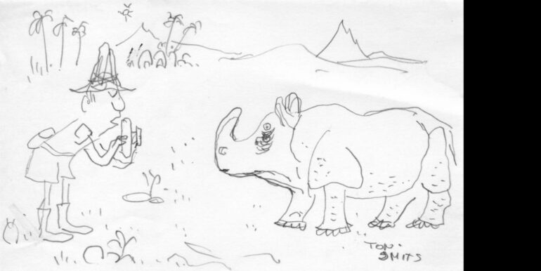 Explorer takes picture