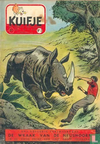 Cartoon 1955 Kuifje