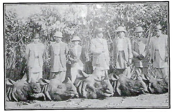 Hunt in Nepal in 1937