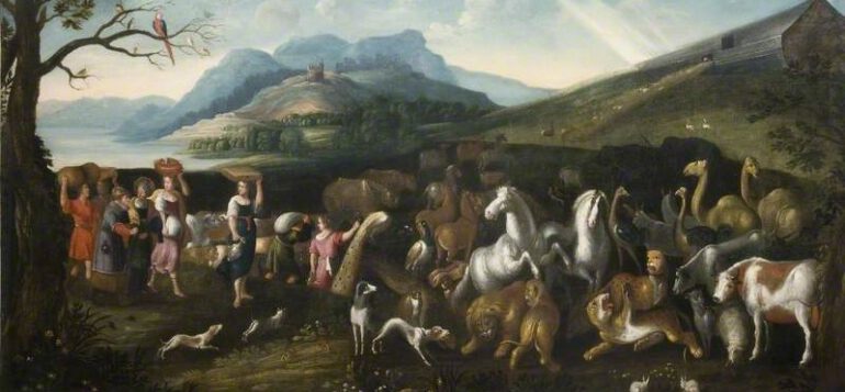 Noah and animals