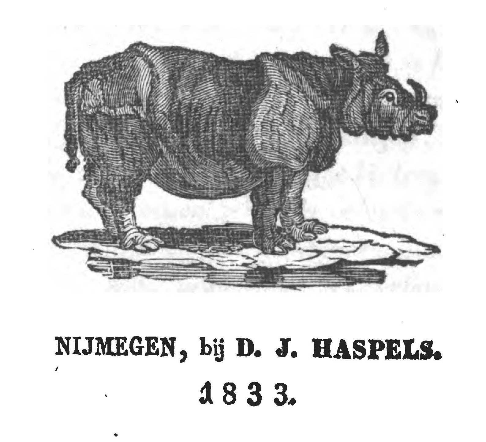 Buffon 1833 for Dutch youth