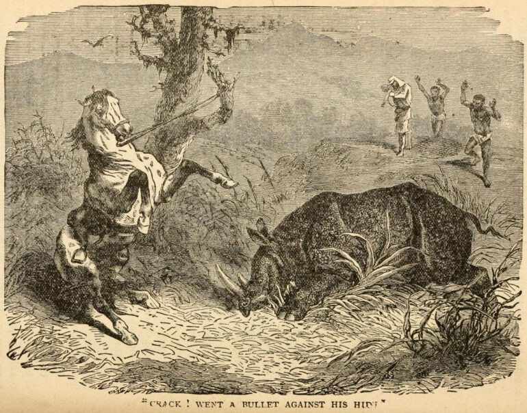 Northrop 1889 Bullet against his hide