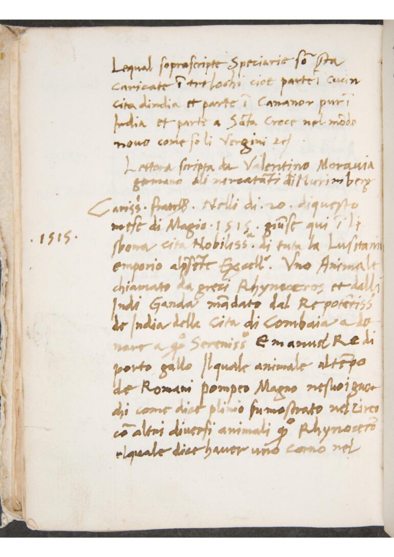 Valentin from Lisbon 1515