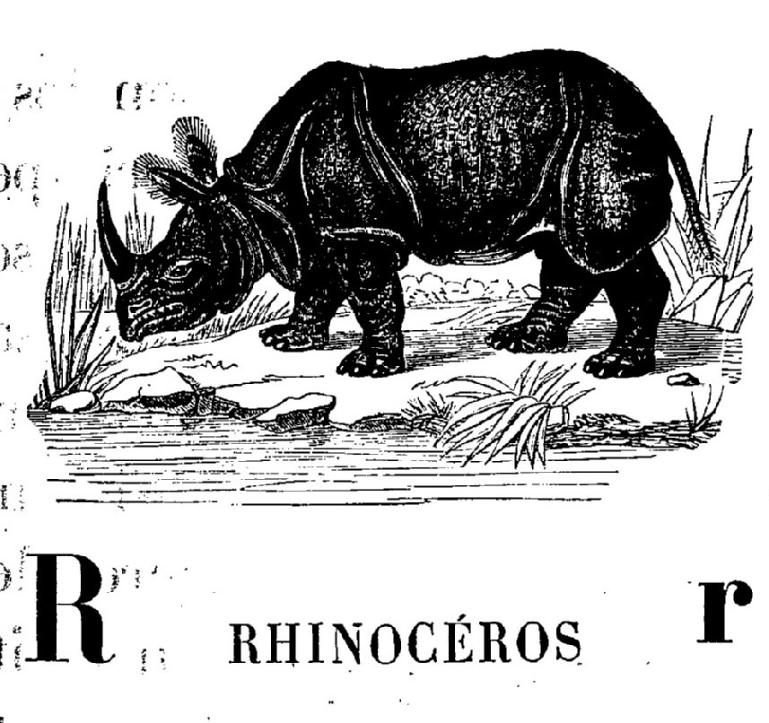 Doudet 1864 Alphabet