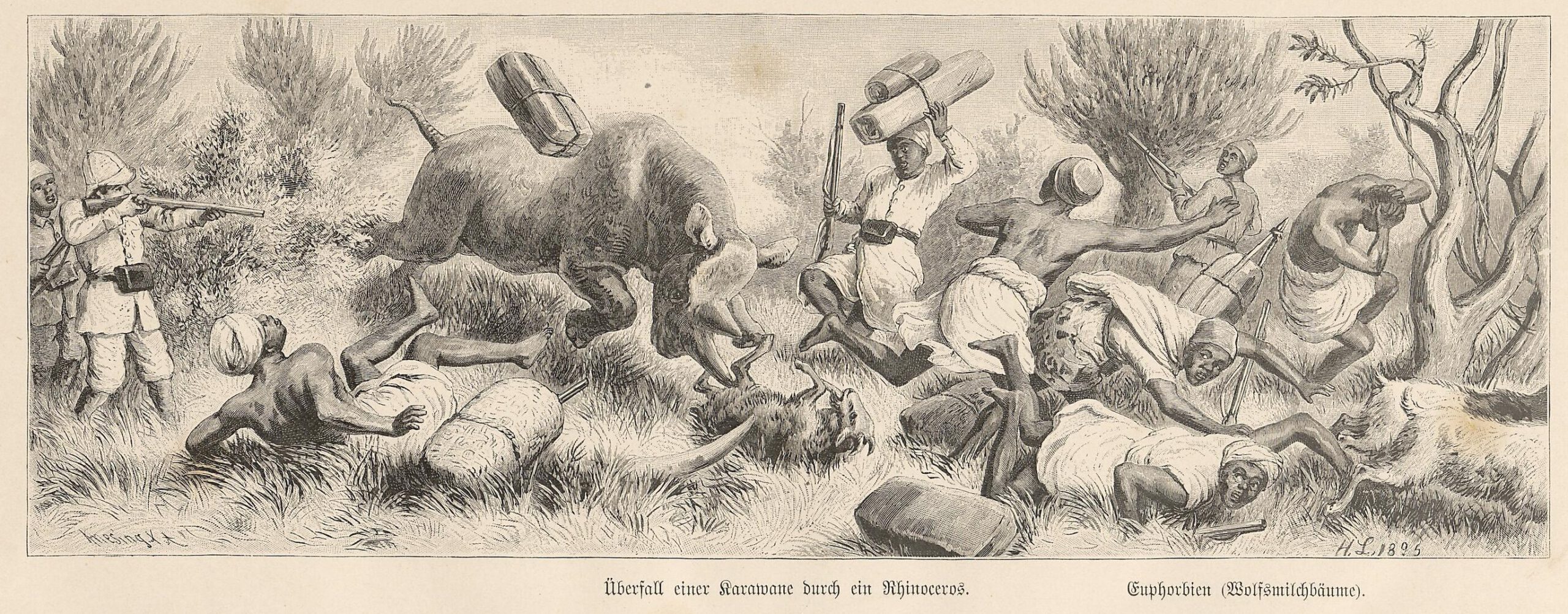 Charging a Caravan in Africa