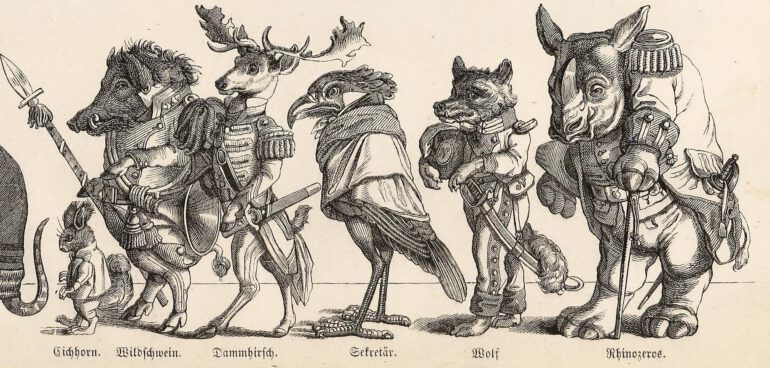 Lion's birthday 1854