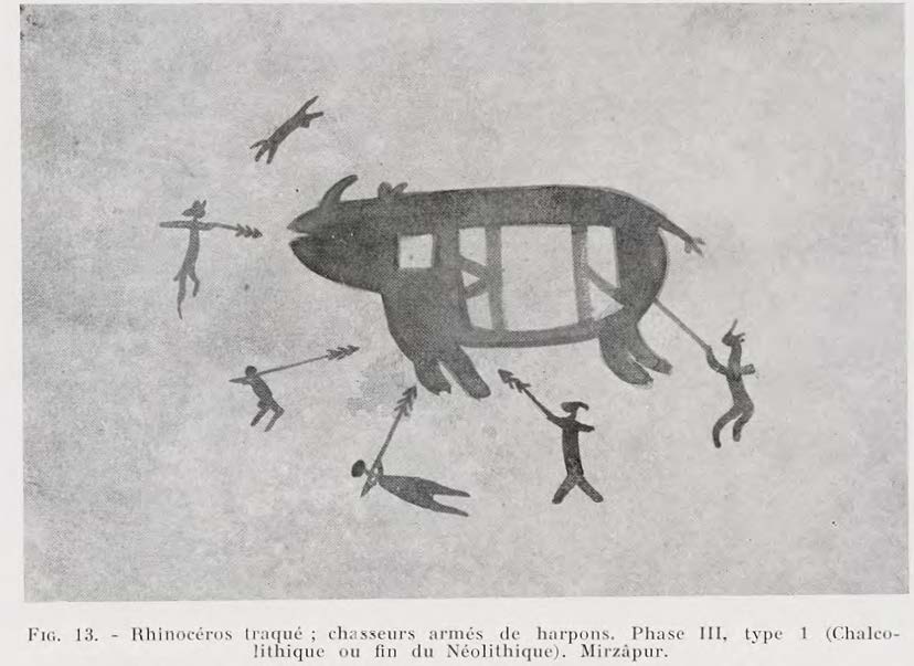 Wakanker 1963 rock art India