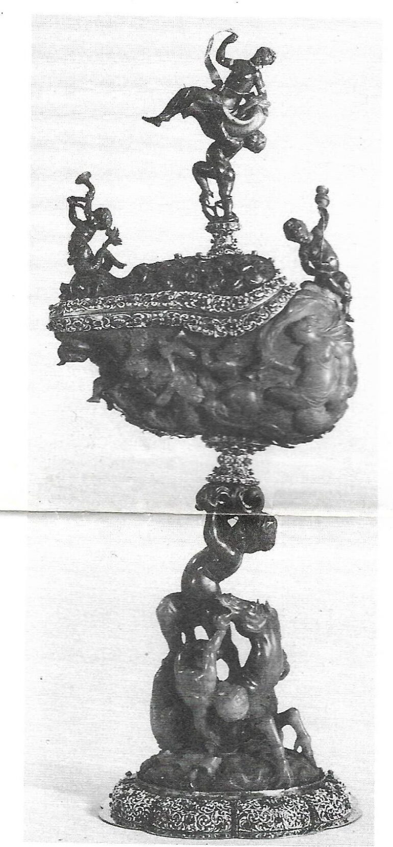 Goblet of rhino horn in Munich