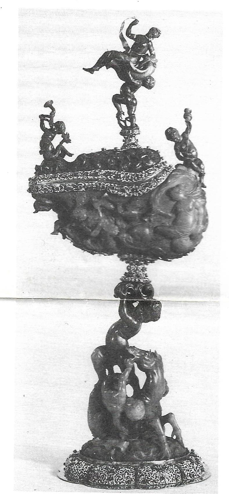 Goblet of rhino horn in Munich