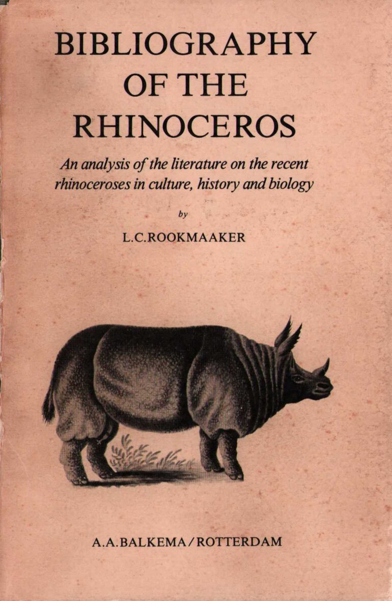 Rookmaaker 1983 Bibliography
