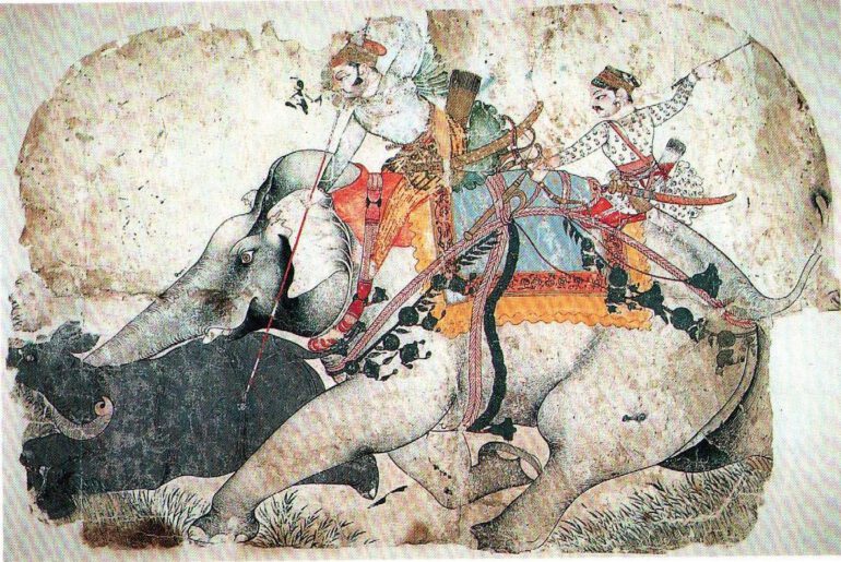 Kotah 1690 Rhino Hunt