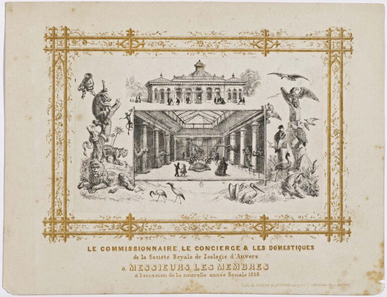 Antwerp Zoo 1858